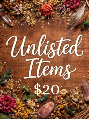 $20 Unlisted Item. Thank You For Your Purchase!